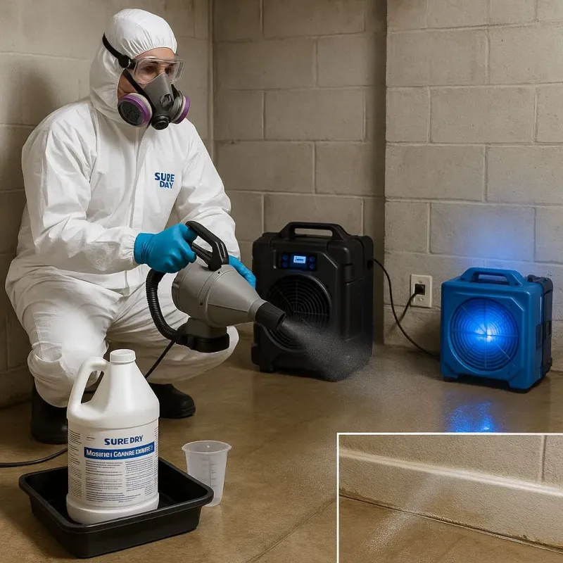 Sanitization and Odor Removal process in Levittown, PR