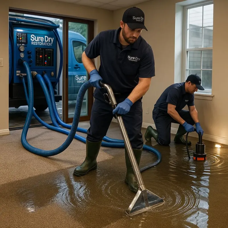 Water Extraction and Removal process in Levittown, PR
